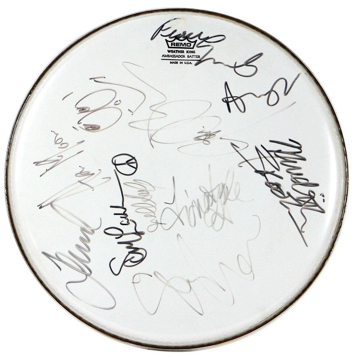 Sheryl Crow Sarah McLachlan Jewel Indigo Girls Fiona Apple Signed Autograph Drum