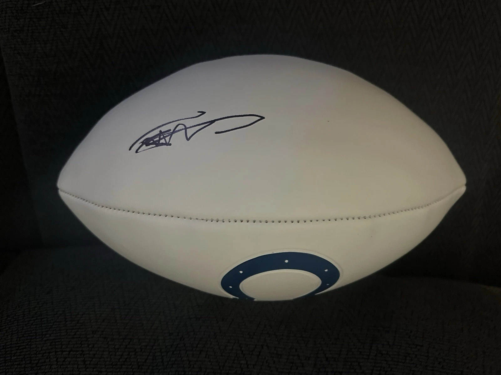 Carlie Irsay Gordon Signed Indianapolis Colts Football Gtp Owner