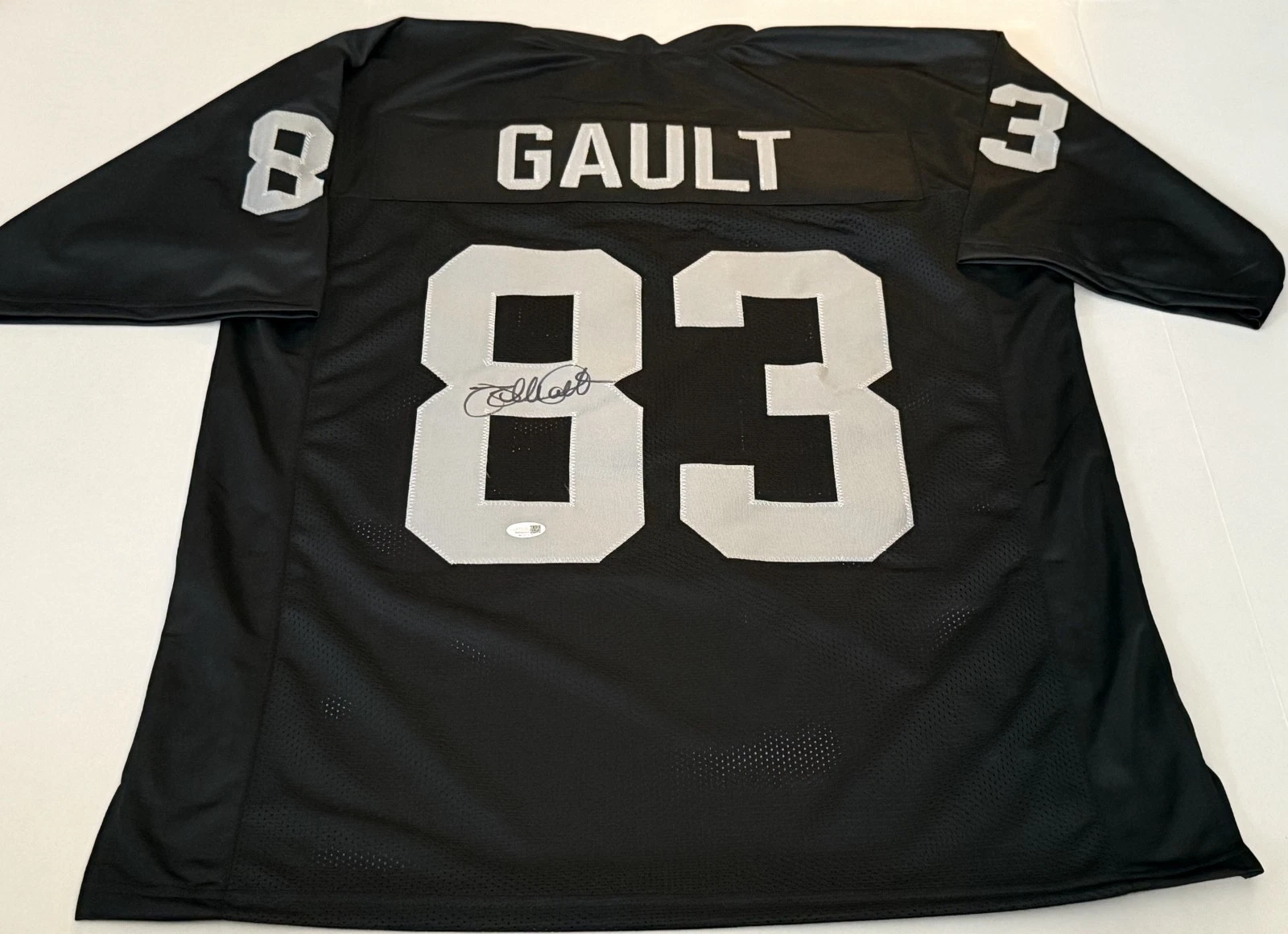 Willie Gault Los Angeles Raiders signed Custom jersey autographed JSA Witnessed