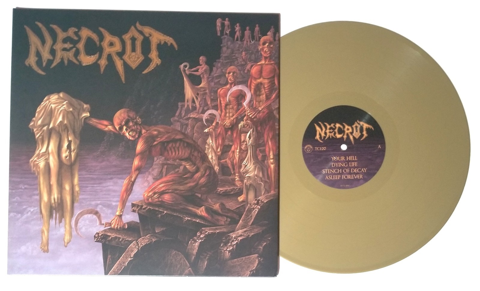 NECROT band 2020 Mortal Vinyl Record 12