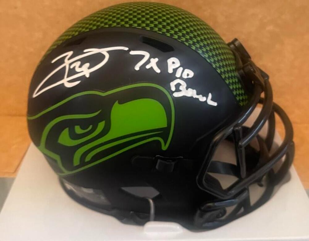 EARL THOMAS SEATTLE SEAHAWKS 7X PRO BOWL SIGNED ECLIPSE MINI HELMET BECKETT