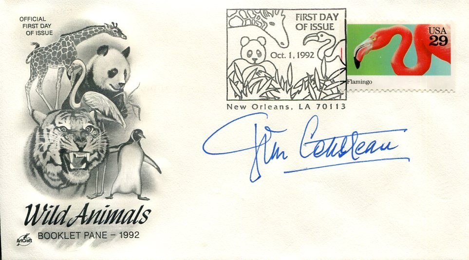 Jean-Michel Cousteau Oceanographic Explorer Son Of Jacques Signed Autograph