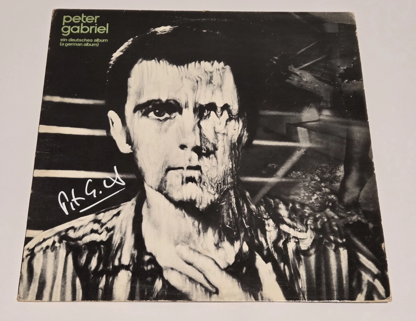 GENESIS PETER GABRIEL signed autographed 