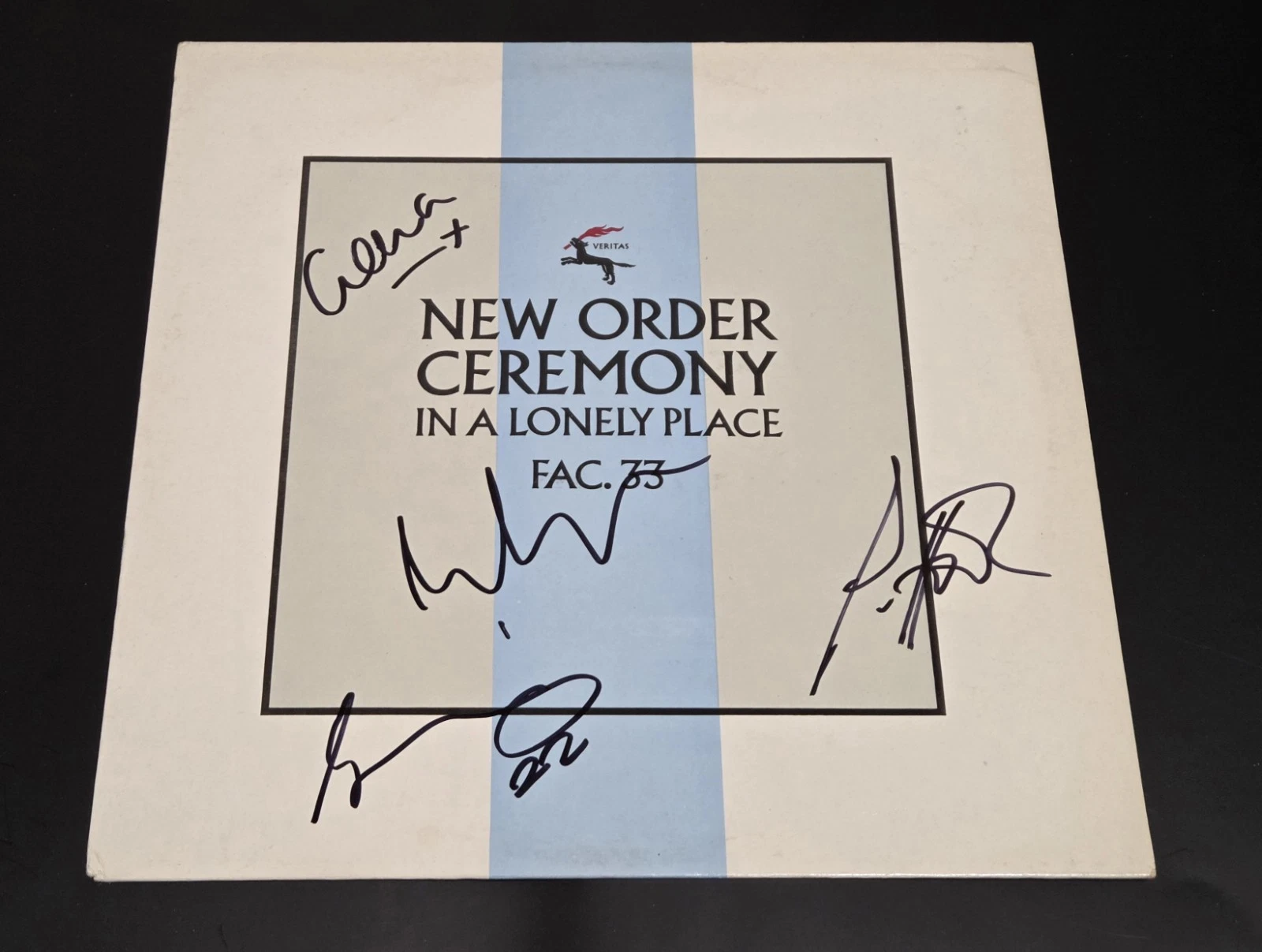 NEW ORDER signed autographed 
