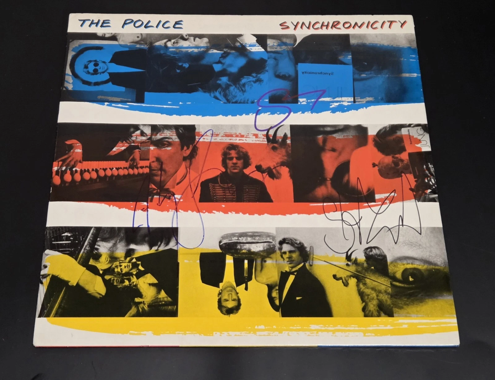 THE POLICE signed autographed 