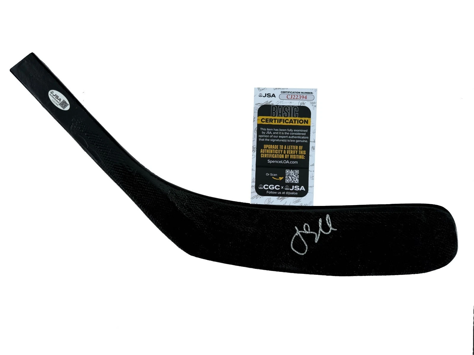 Jessica Campbell Signed Seattle Kraken Stick Blade JSA COA