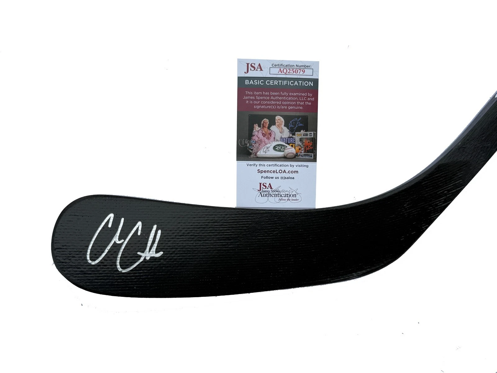 Cole Caufield Signed Montreal Canadiens Hockey Stick JSA COA