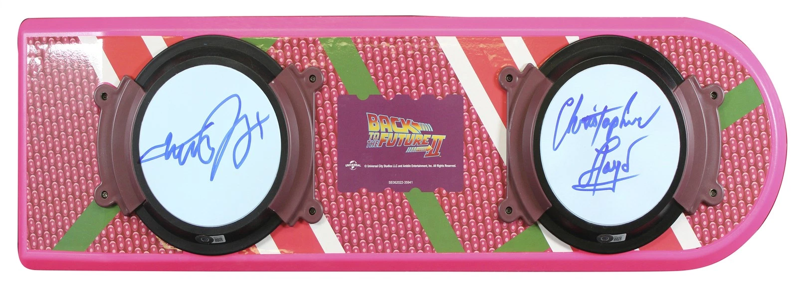 Back To The Future Memorabilia, Autographs, Signed Poster