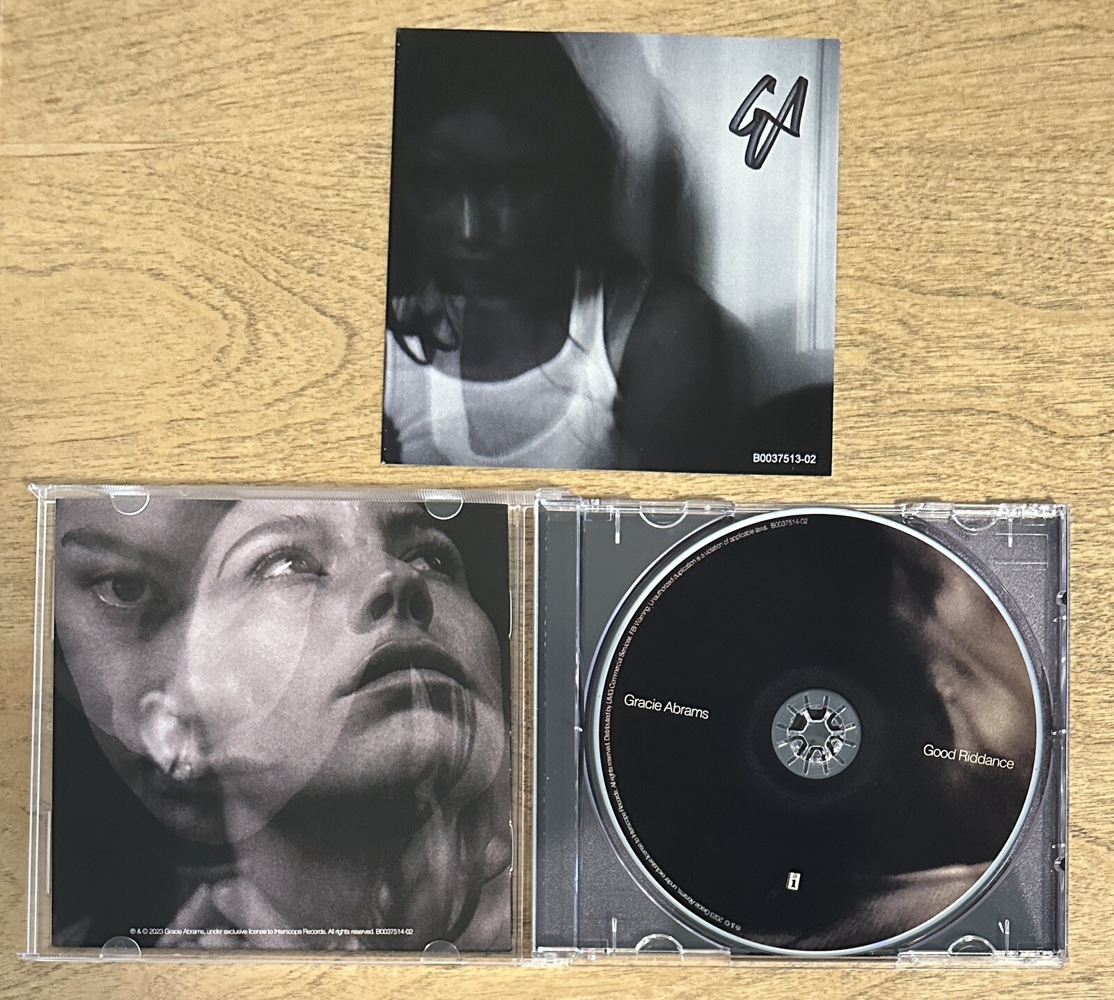 Gracie Abrams Good Riddance CD And Signed Photograph Autographed SEALED NEW