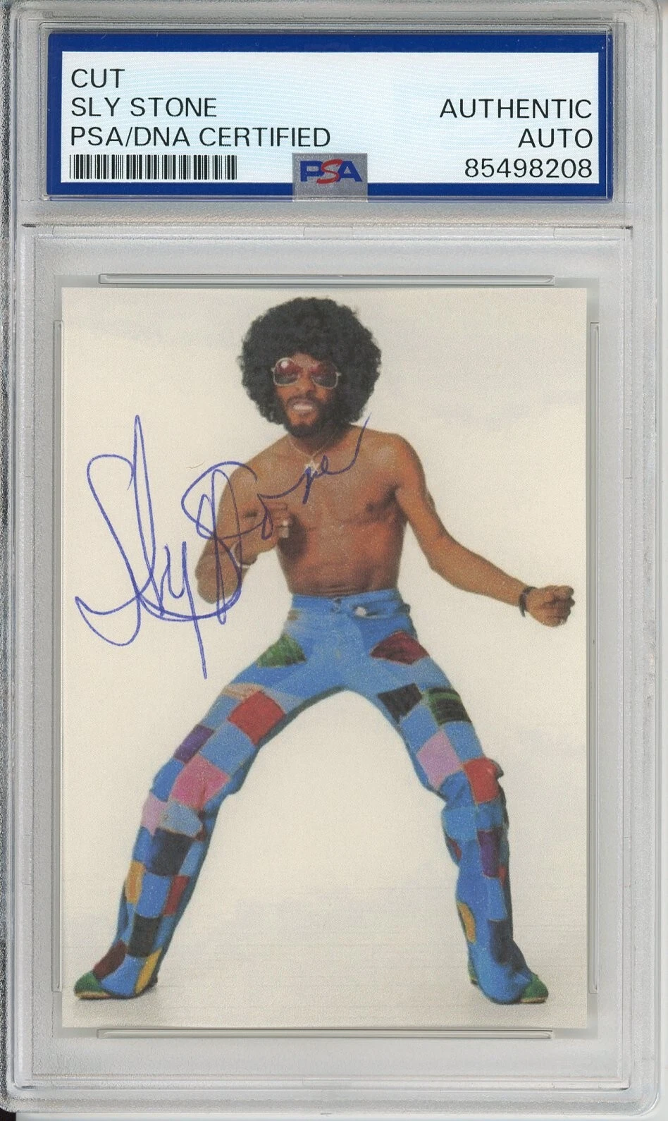 SIGNED Sly And The Family Stone Photograph Picture Print PSA DNA COA AUTHENTIC