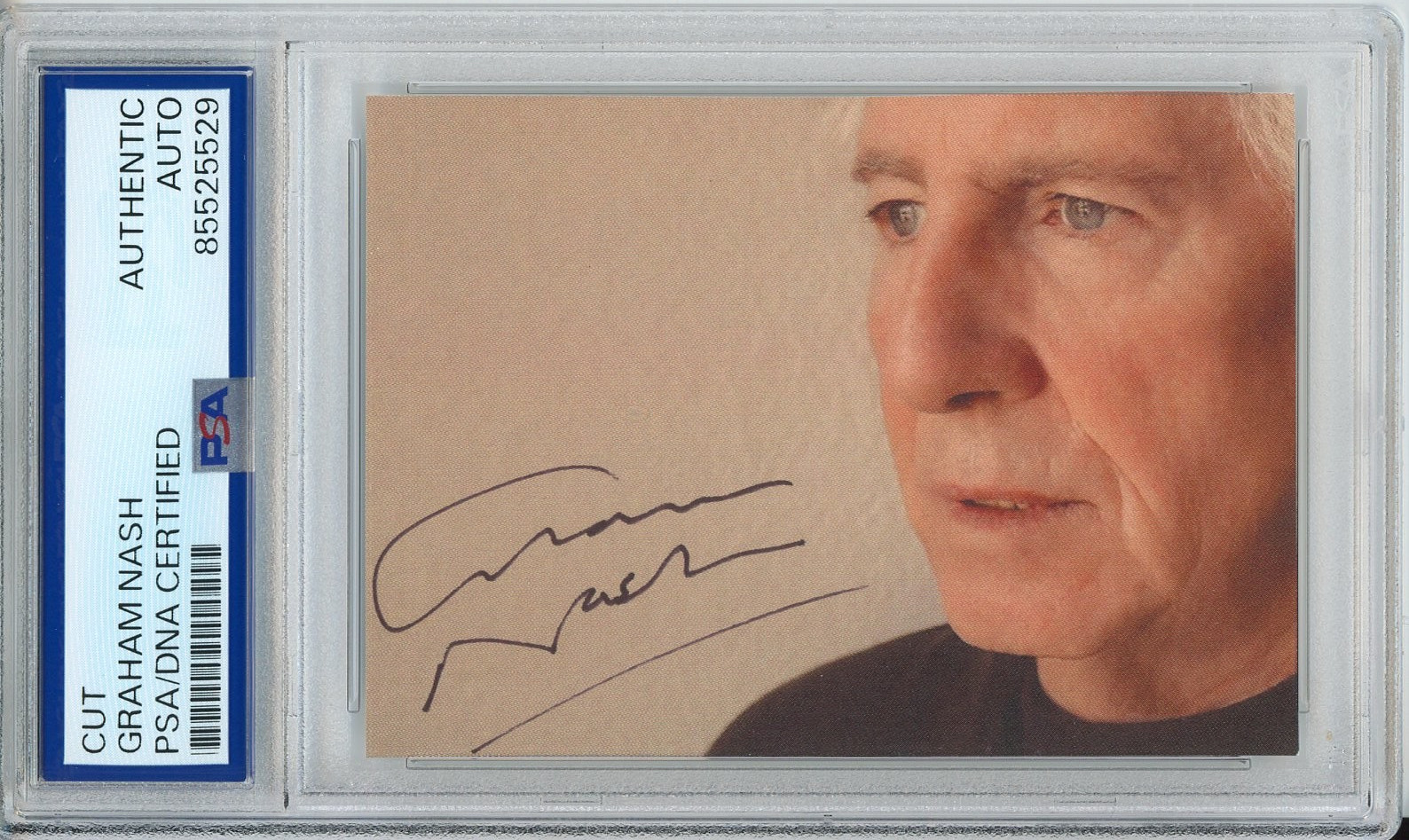 Graham Nash of Crosby Stills and Nash AUTOGRAPHED SIGNED PHOTOGRAPH PSA DNA COA