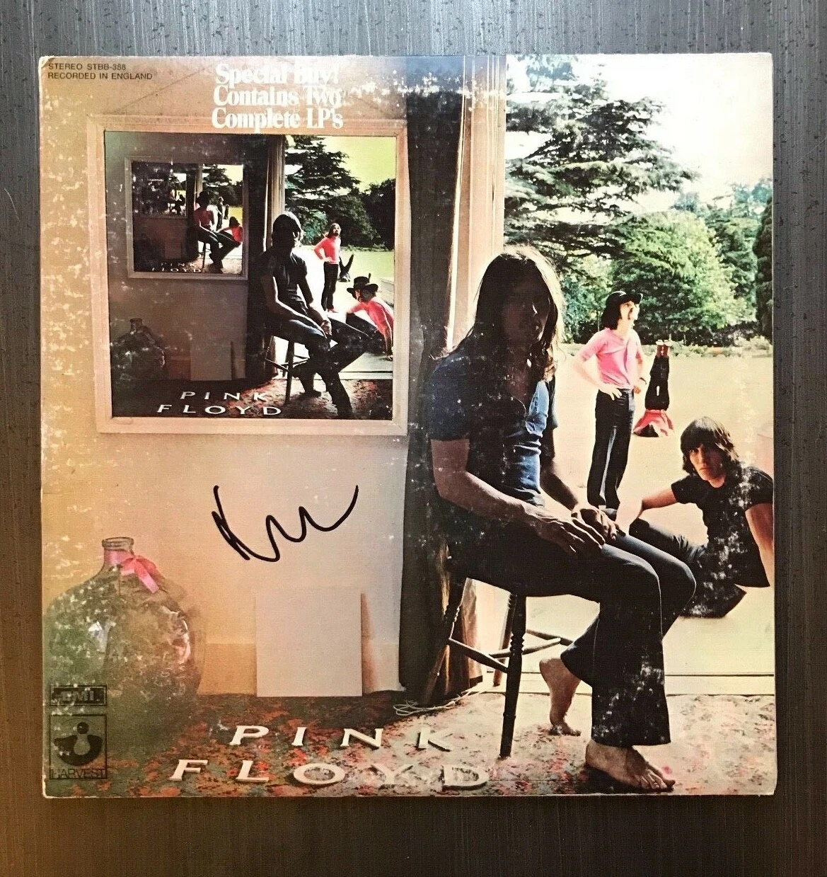 * NICK MASON * signed autographed vinyl album * PINK FLOYD * 1