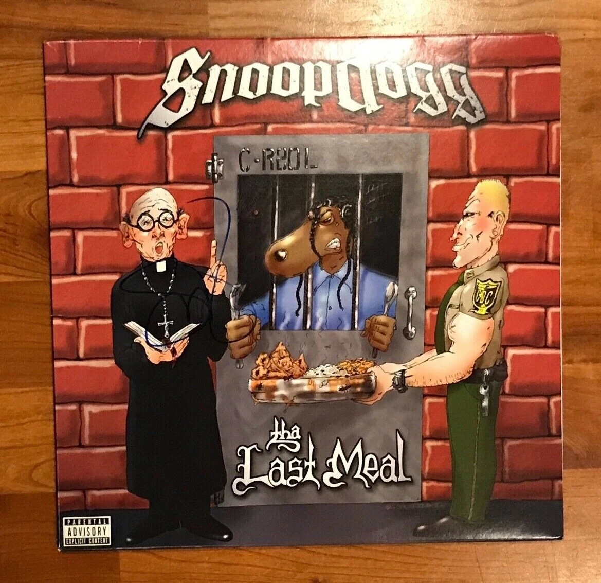 * SNOOP DOGG * signed autographed vinyl album * THE LAST MEAL * 1