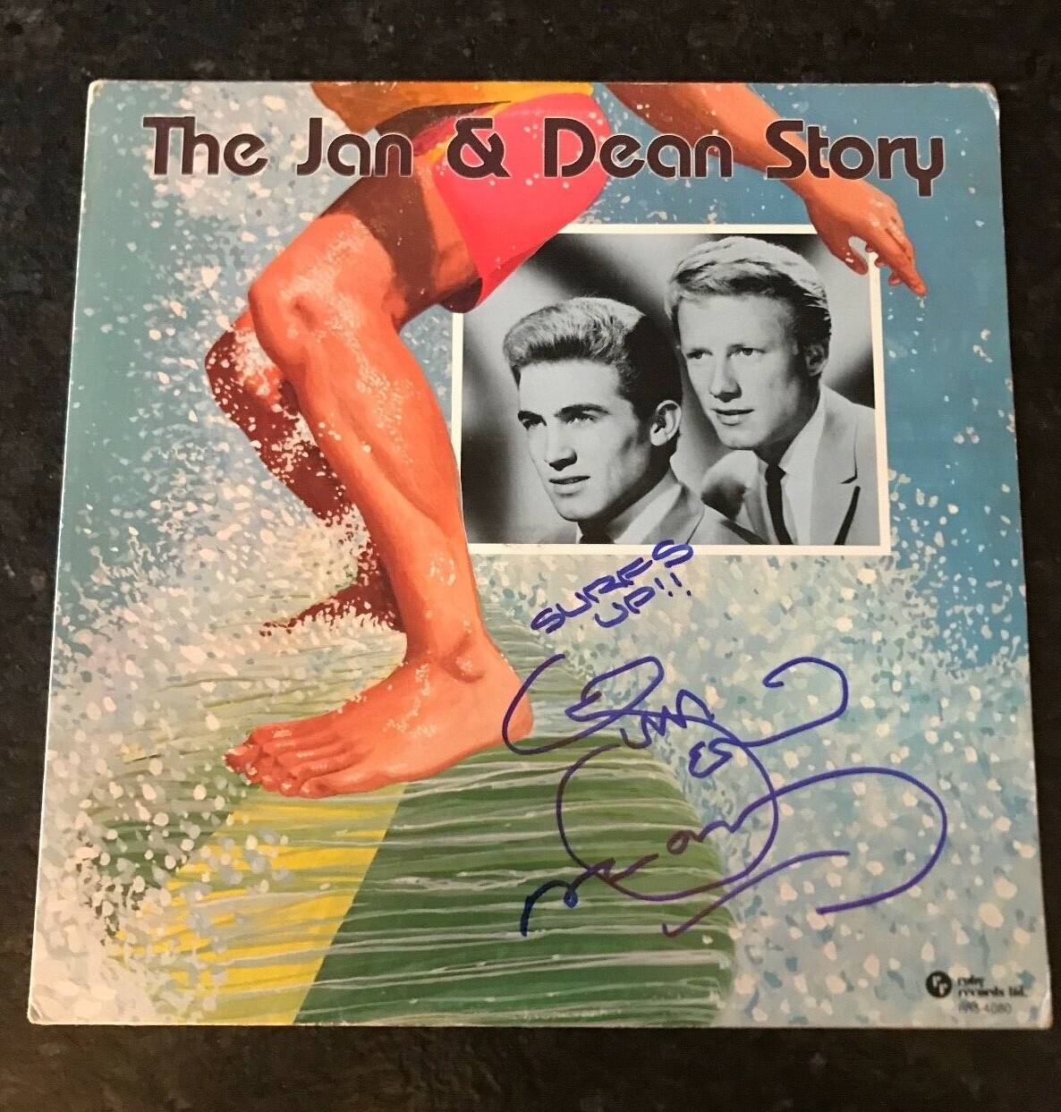 * DEAN TORRENCE * signed vinyl album * JAN & DEAN * COA * 5