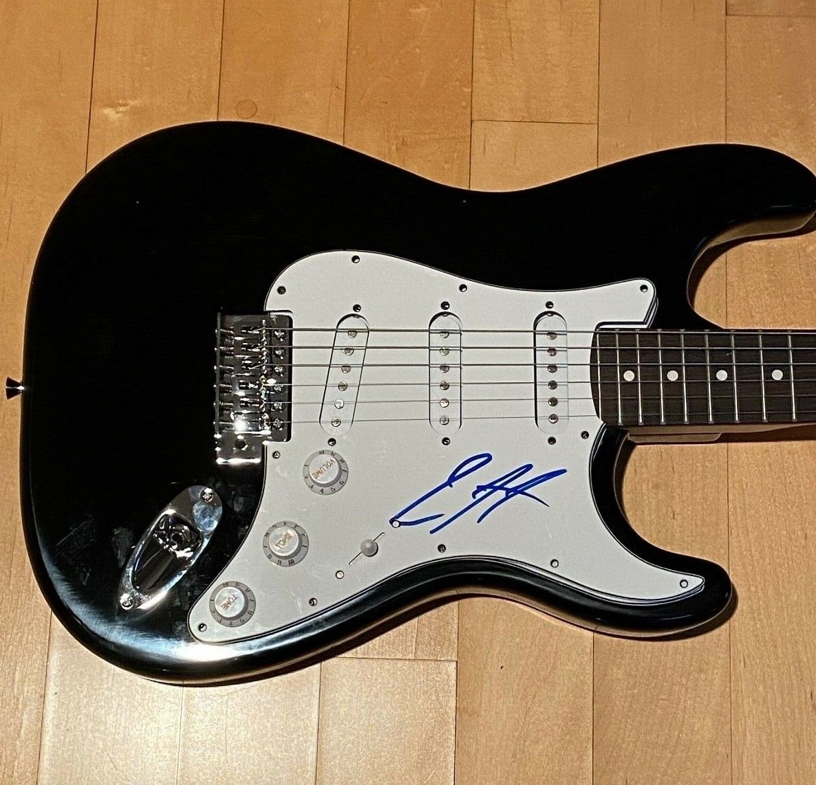 * LIL HUDDY * signed electric guitar * CHASE HUDSON * COA * 1