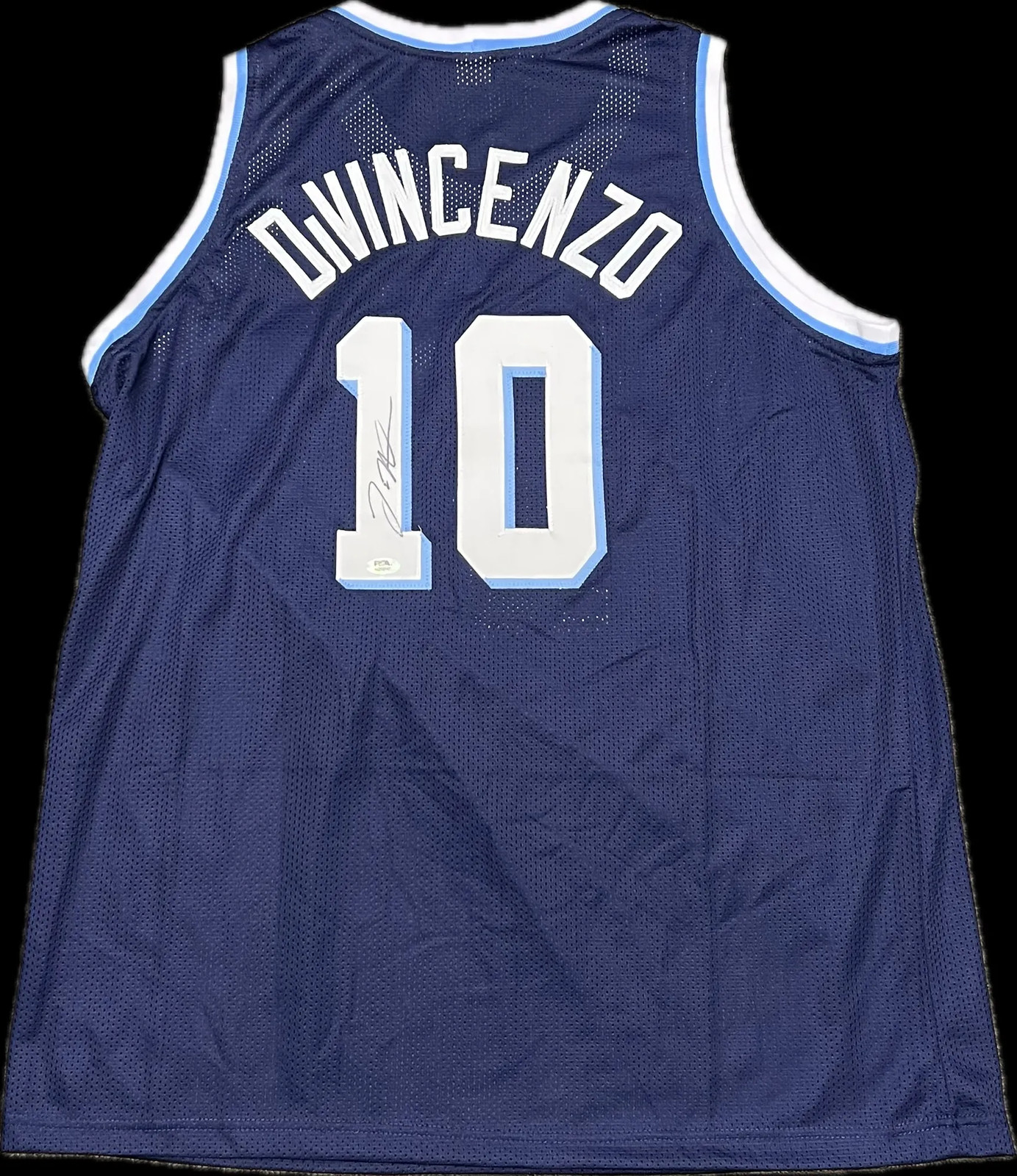 Donte DiVincenzo Signed Villanova Wildcats Jersey PSA