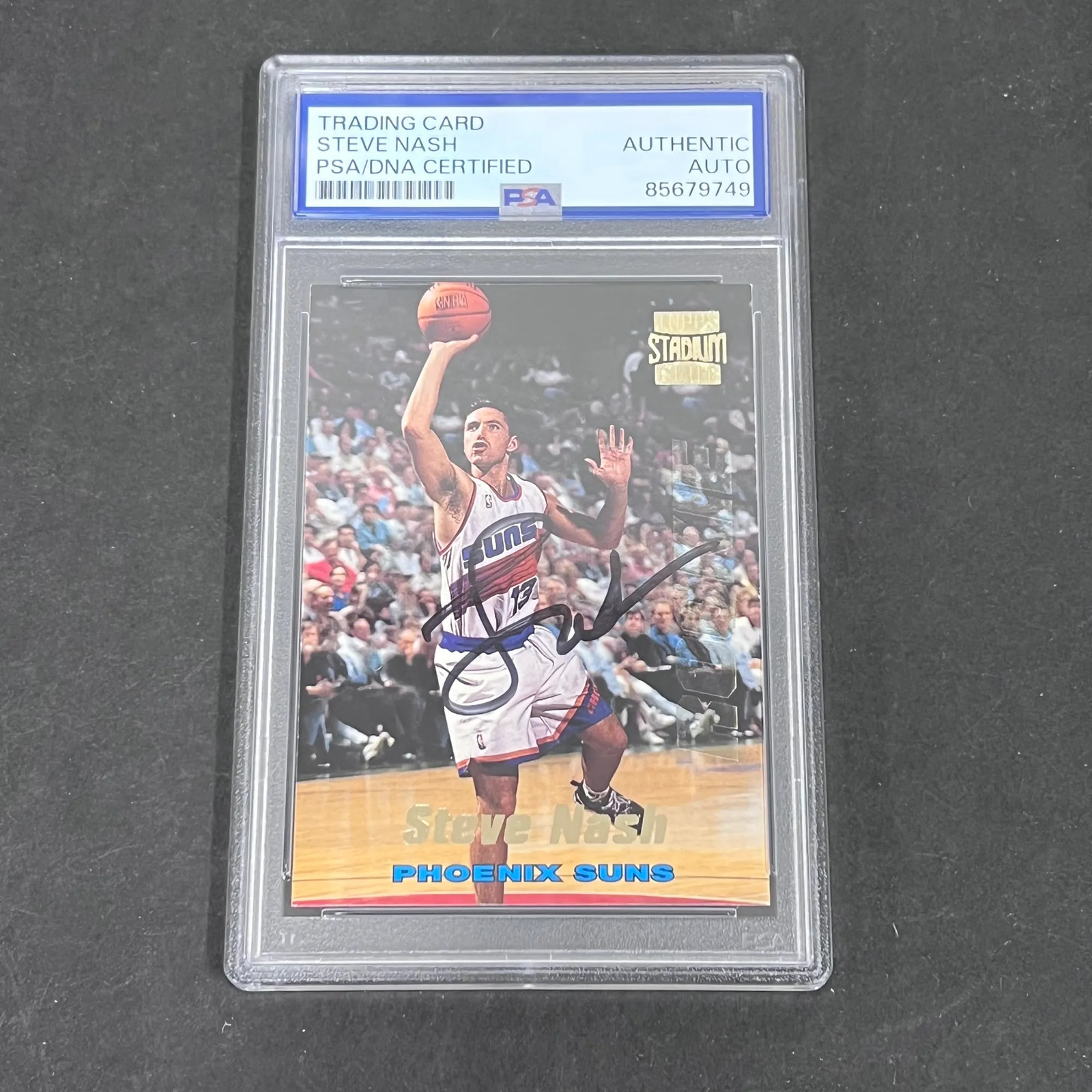 1996 Steve Nash Topps Stadium Club#R13 Signed Card PSA Auto Auth Autographed