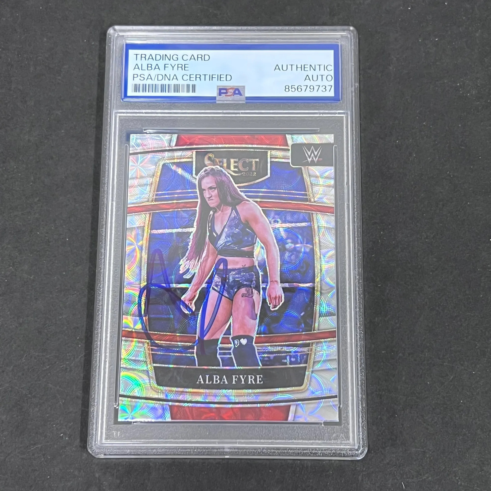 2022 Alba Fyre Panini Prizm#2 Signed Card PSA Auto Auth Autographed