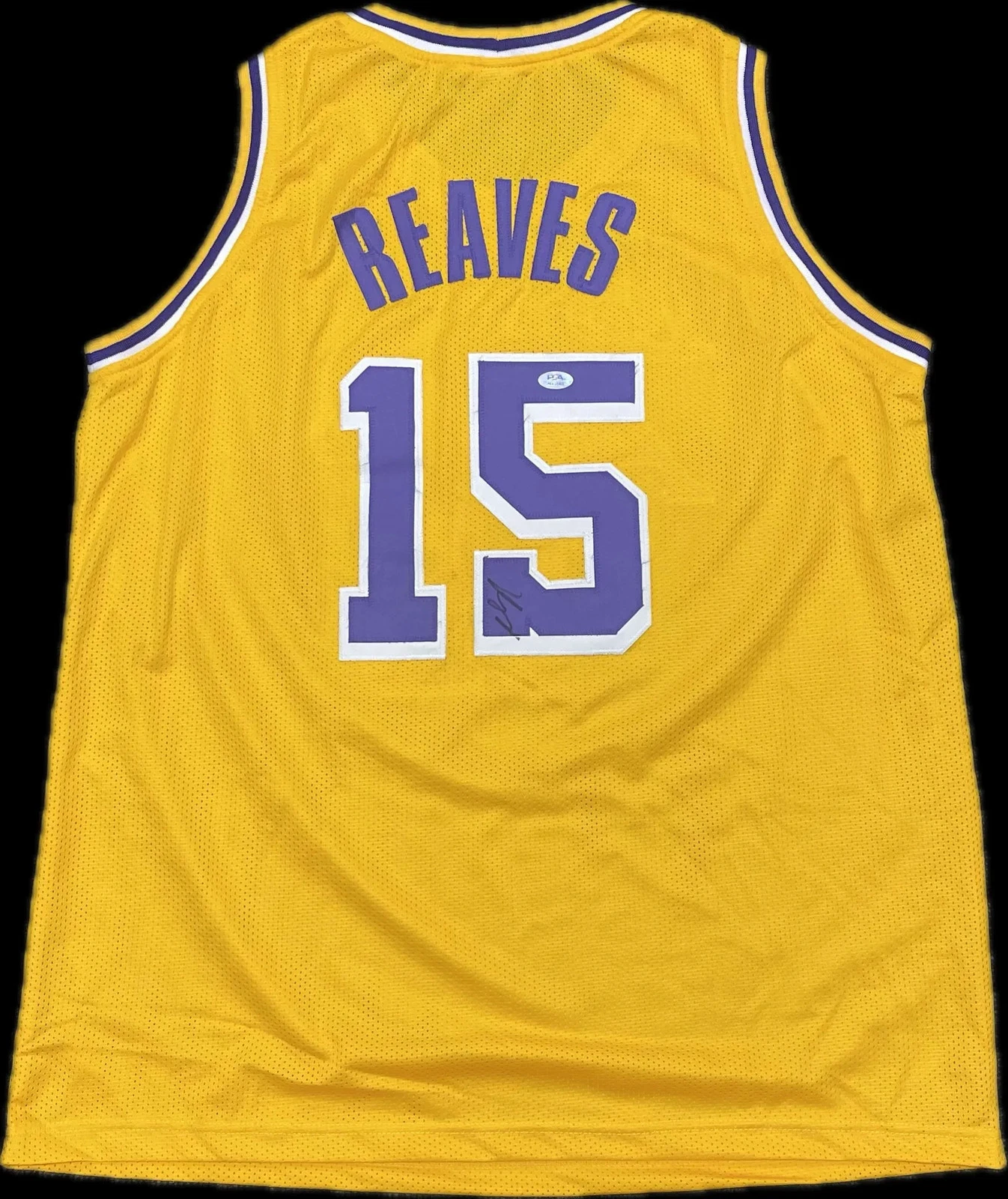 Austin Reaves Signed Los Angeles Lakers Jersey PSA
