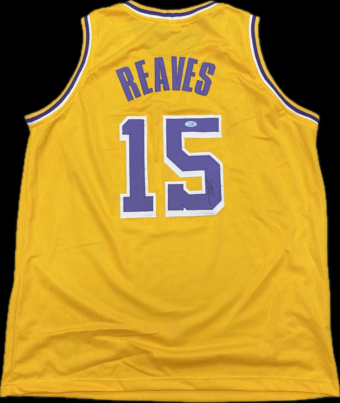 Austin Reaves Signed Los Angeles Lakers Jersey PSA