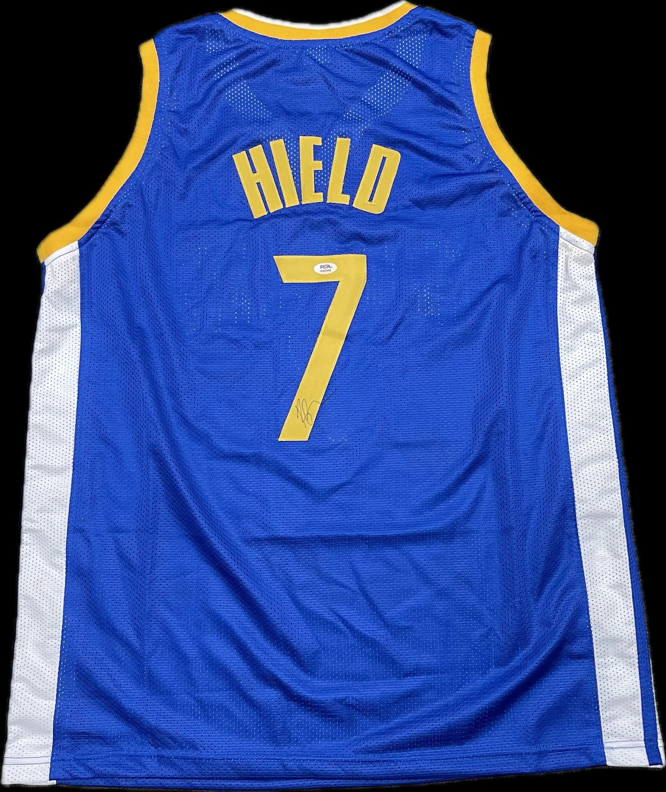 Buddy Hield Signed Golden State Warriors Jersey PSA