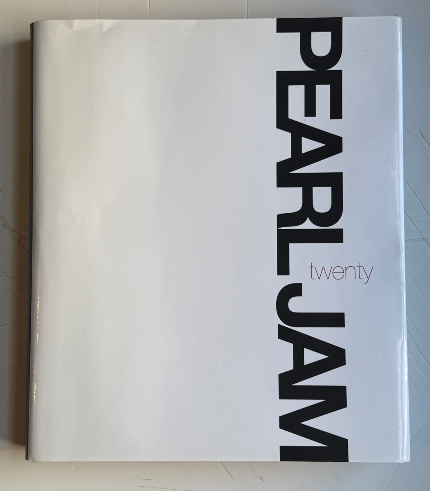 Pearl Jam Twenty HC Signed Autographed book By Jack Irons - K9 COA + Proof