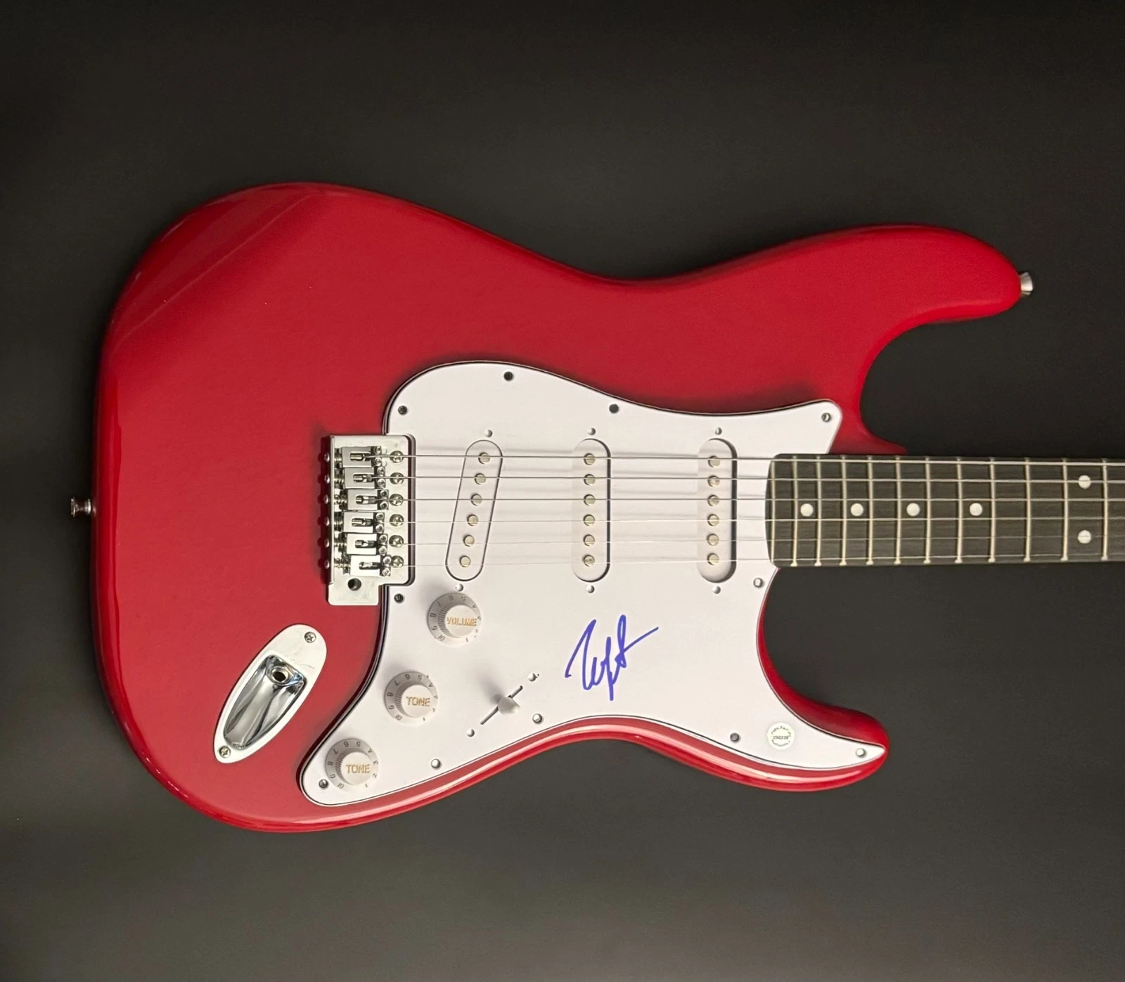 GFA  Queen Photographer  * NEAL PRESTON *  Signed Electric Guitar PROOF COA