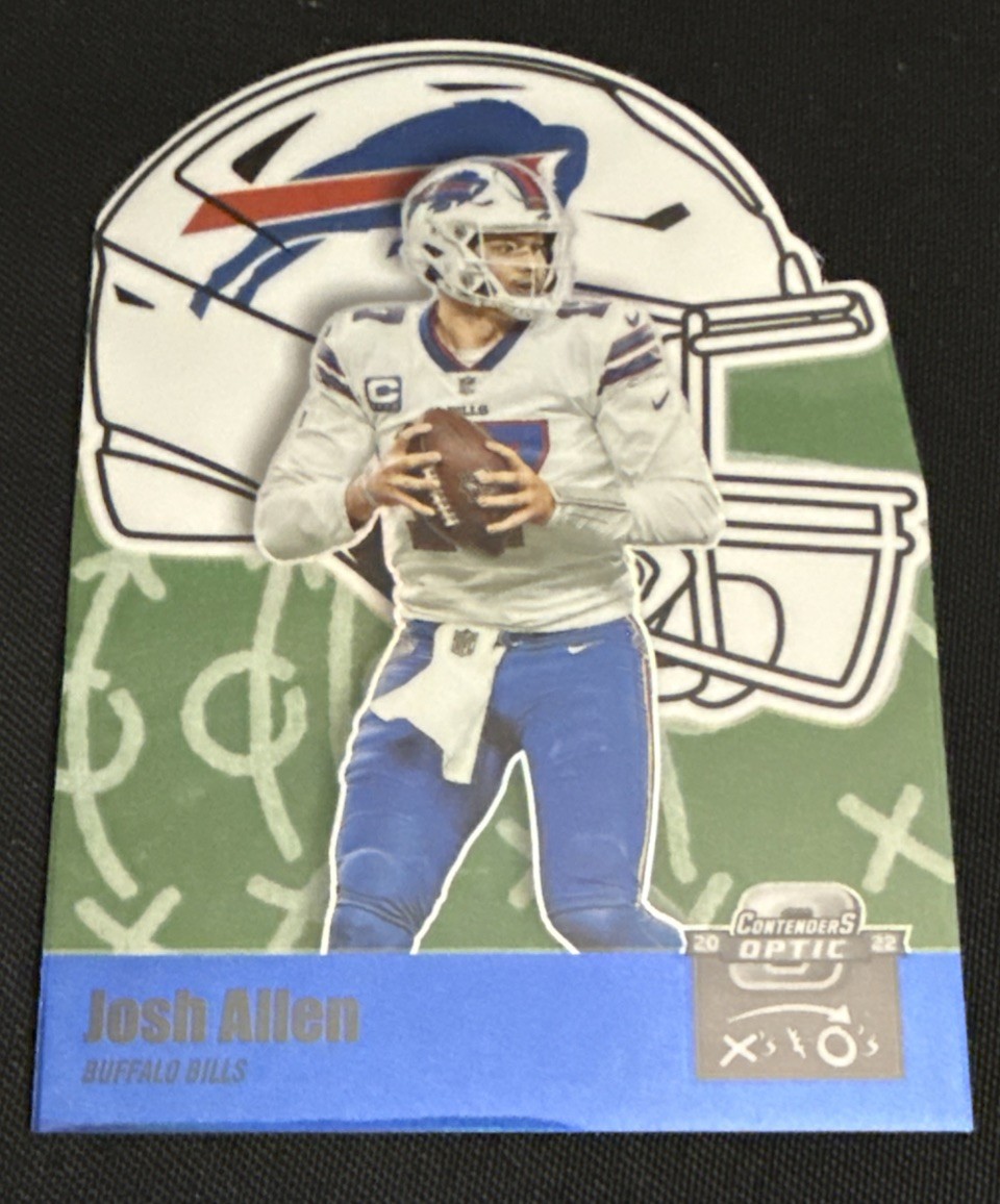 2022 Contenders Optic X-O Blue Josh Allen 82/99 #XO-1