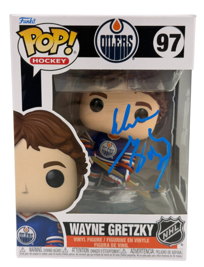 Wayne Gretzky Signed Edmonton Oilers Funko 97 Authentic Autograph Beckett LOA