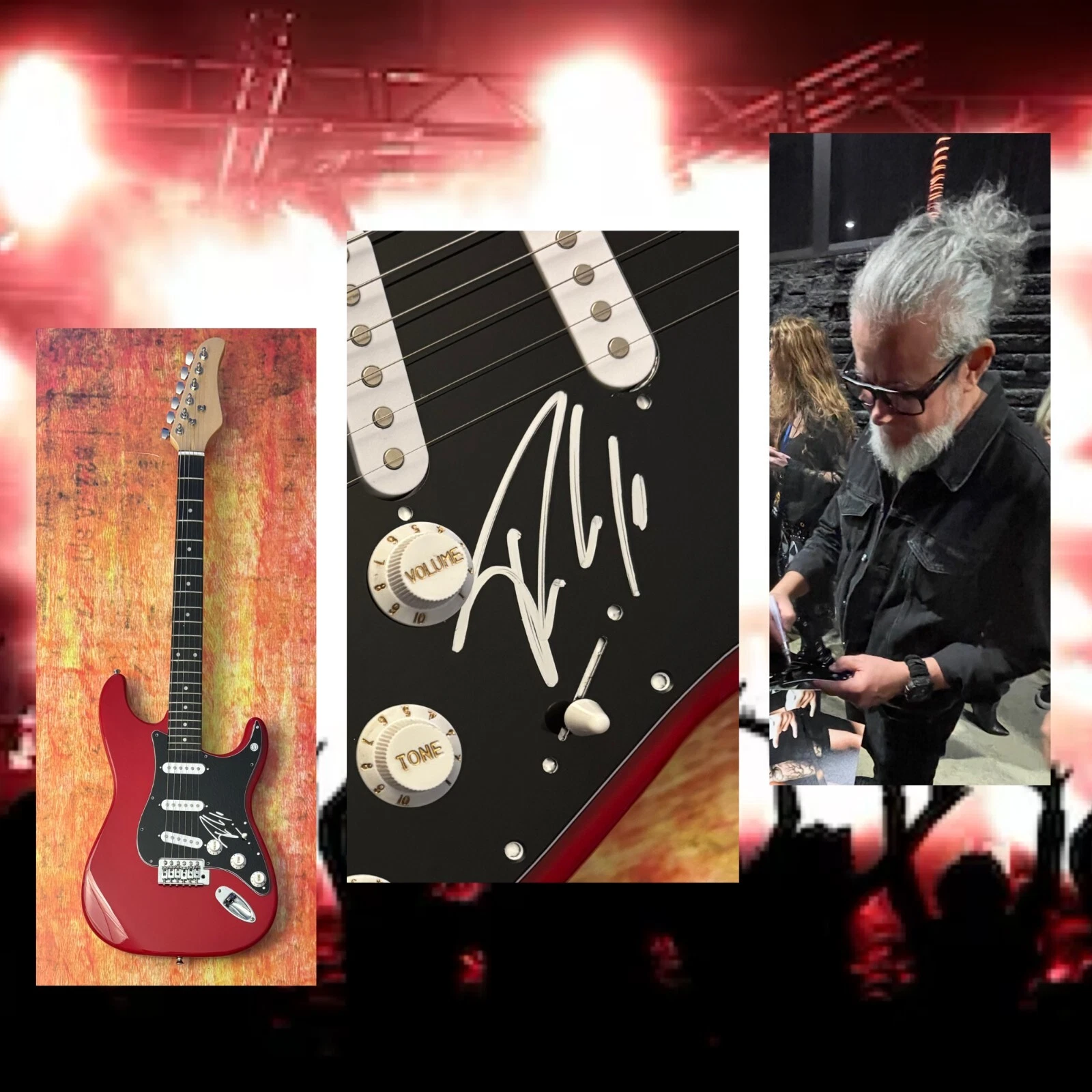 GFA Sepultura Band Bassist  * PAULO JR. *  Signed Electric Guitar PROOF COA