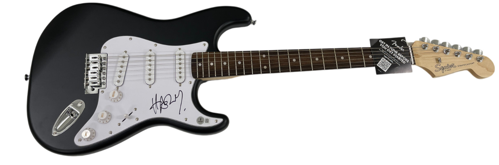 Harry Styles Signed Fender Full Size Electric Guitar Autograph Beckett LOA