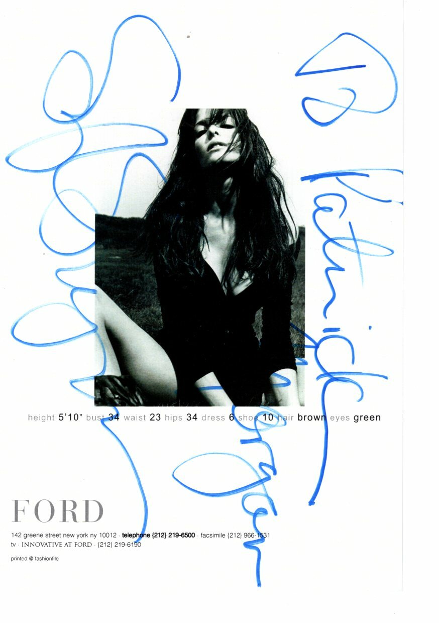 STEPHANIE SEYMOUR Autographed Signed Photograph - To Patrick