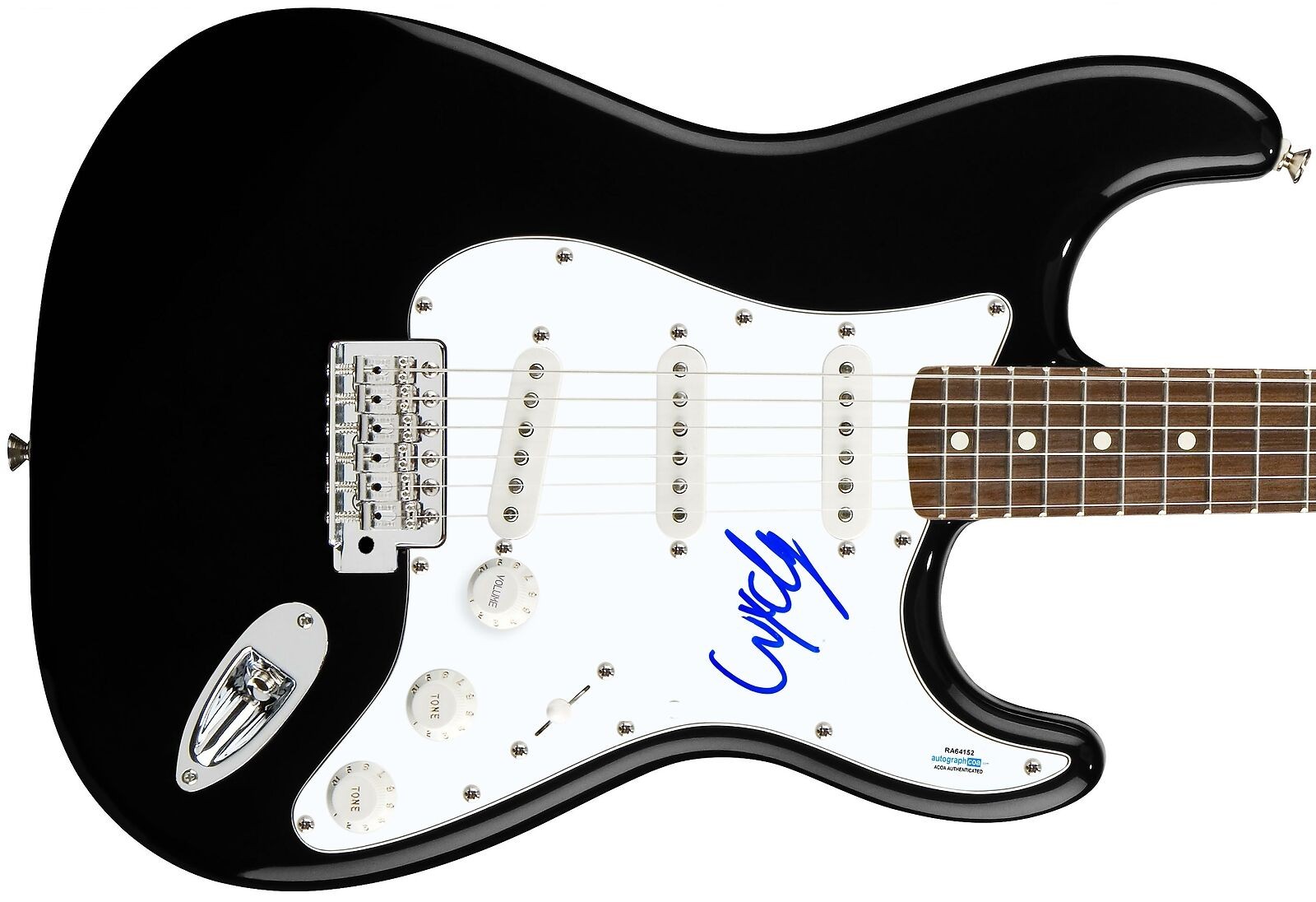 Wyclef Jean Signed Autographed Guitar The Fugees ACOA