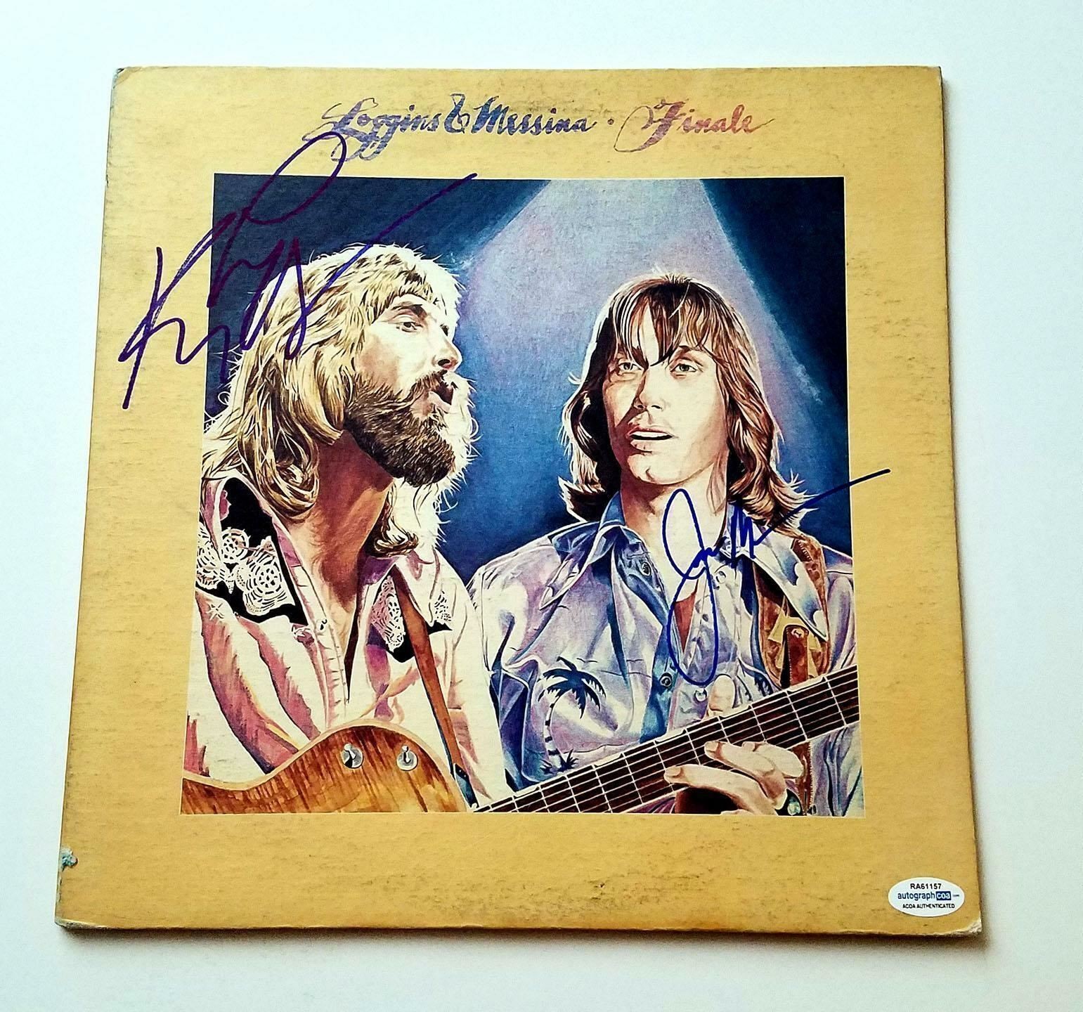 Loggins & Messina Signed Autographed Finale Album LP ACOA
