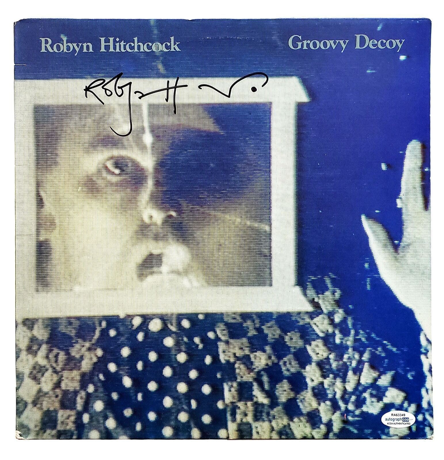 Robyn Hitchcock Signed Autographed Album LP ACOA