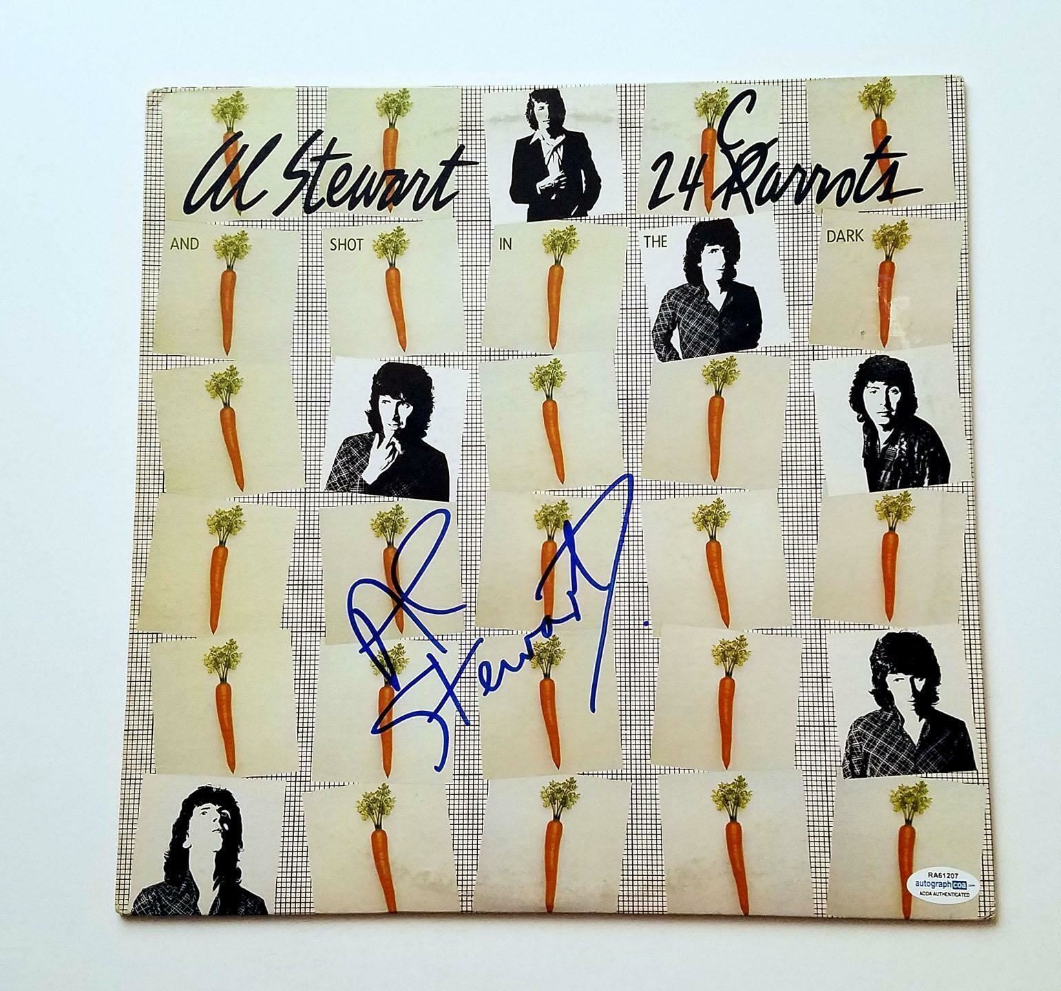 Al Stewart Signed Autographed 24 Carrots Parrots Album Cover ACOA
