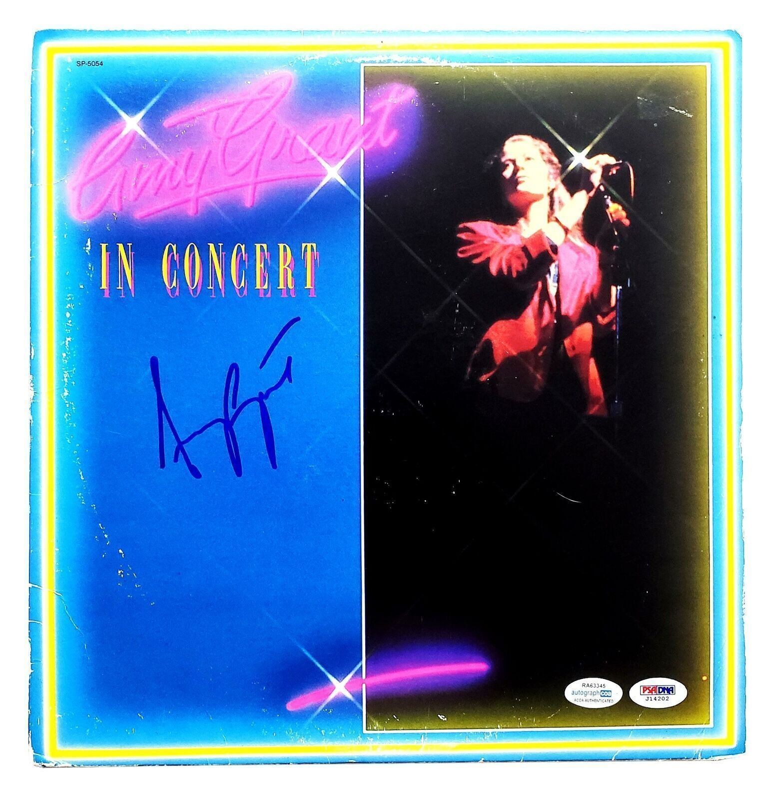 Amy Grant Signed Autographed Record Album LP ACOA