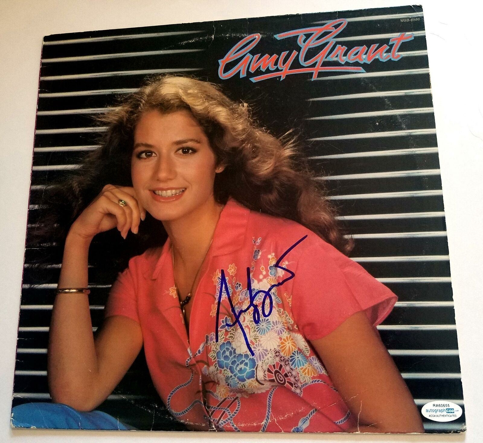 Amy Grant Signed Autographed Record Album LP ACOA