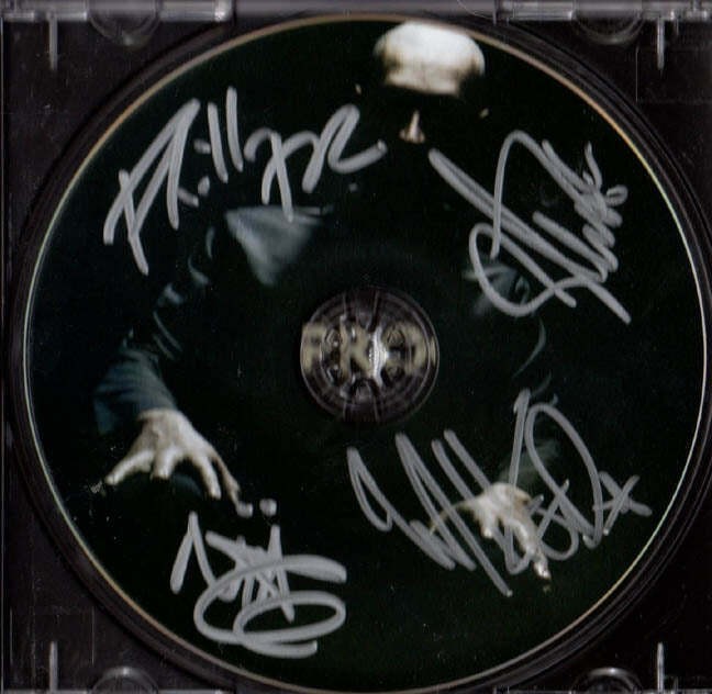 Taproot Signed Autographed x4 Plead The Fifth CD RD C