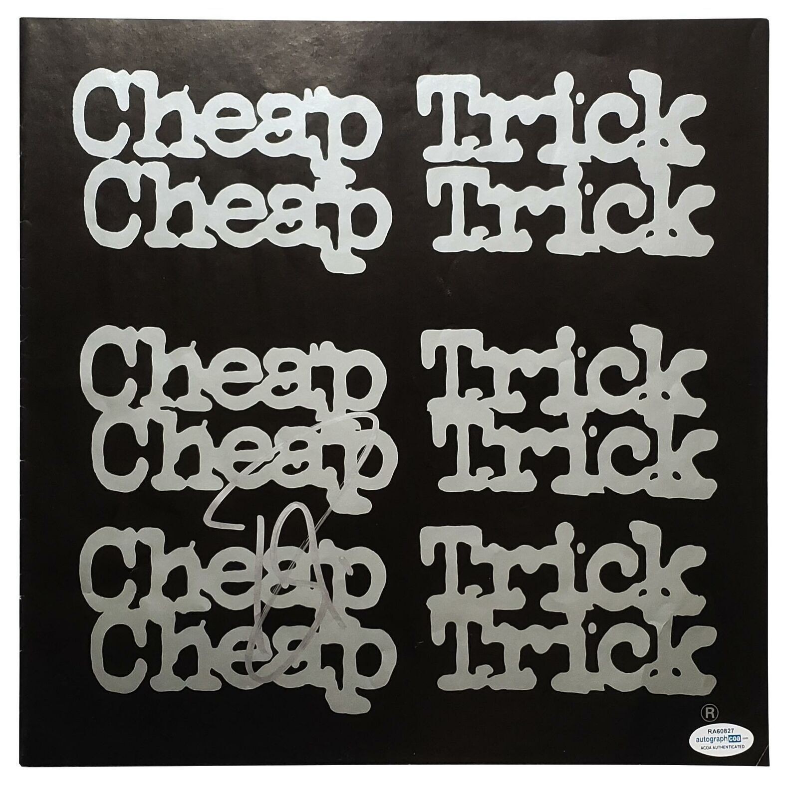 Cheap Trick Signed Autographed Album Record LP Flat ACOA