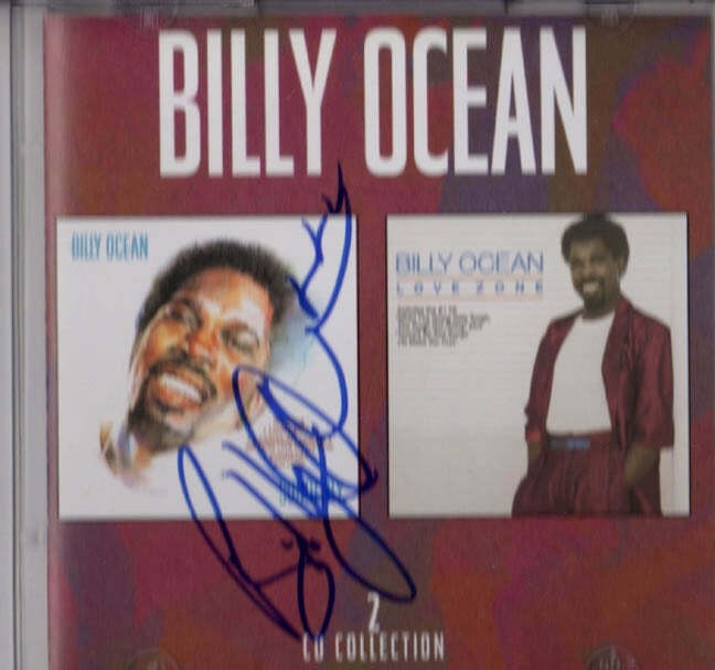 Billy Ocean Signed Autographed Double Cd CDC