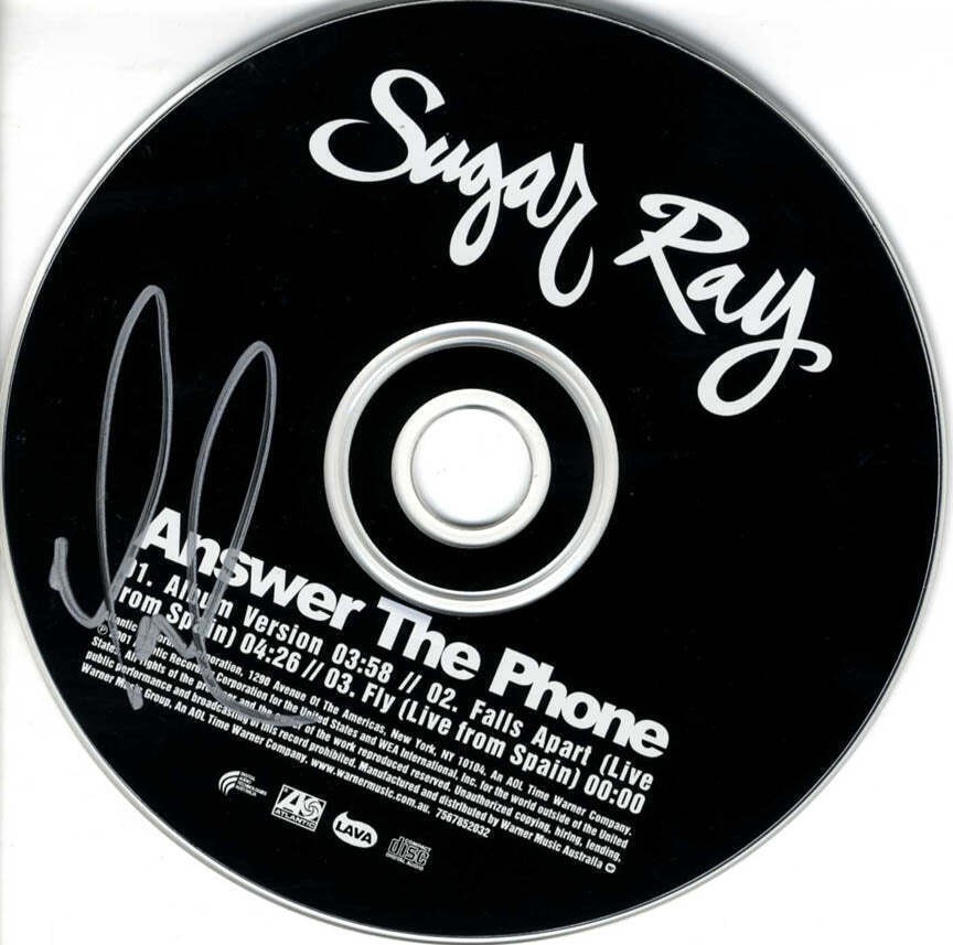 Sugar Ray Mark McGrath Signed Autographed Answer The Phone CD