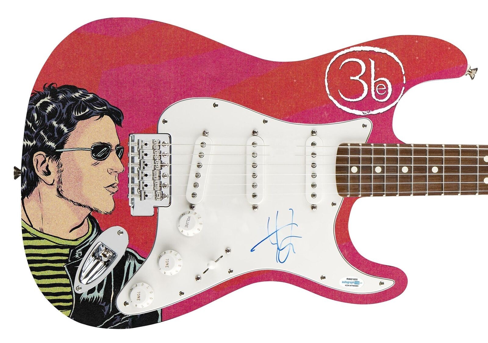 Third Eye Blind Stephen Jenkins Autographed Album Cd Photo Graphics Guitar