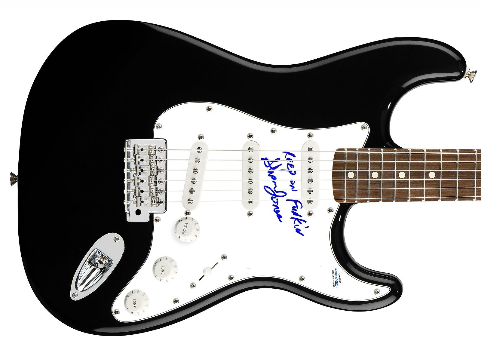 Sharon Jones Signed Autographed Guitar The Dap-Kings ACOA