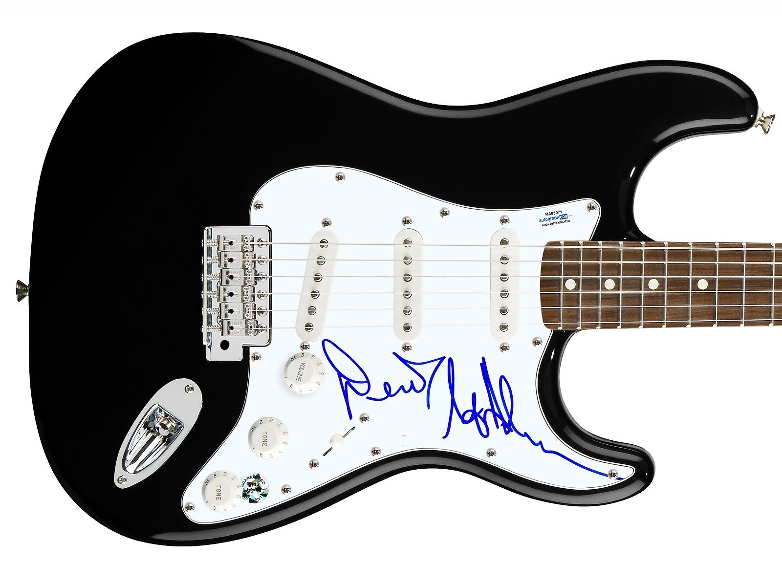 Derek St. Holmes Signed Autographed Guitar Ted Nugent ACOA