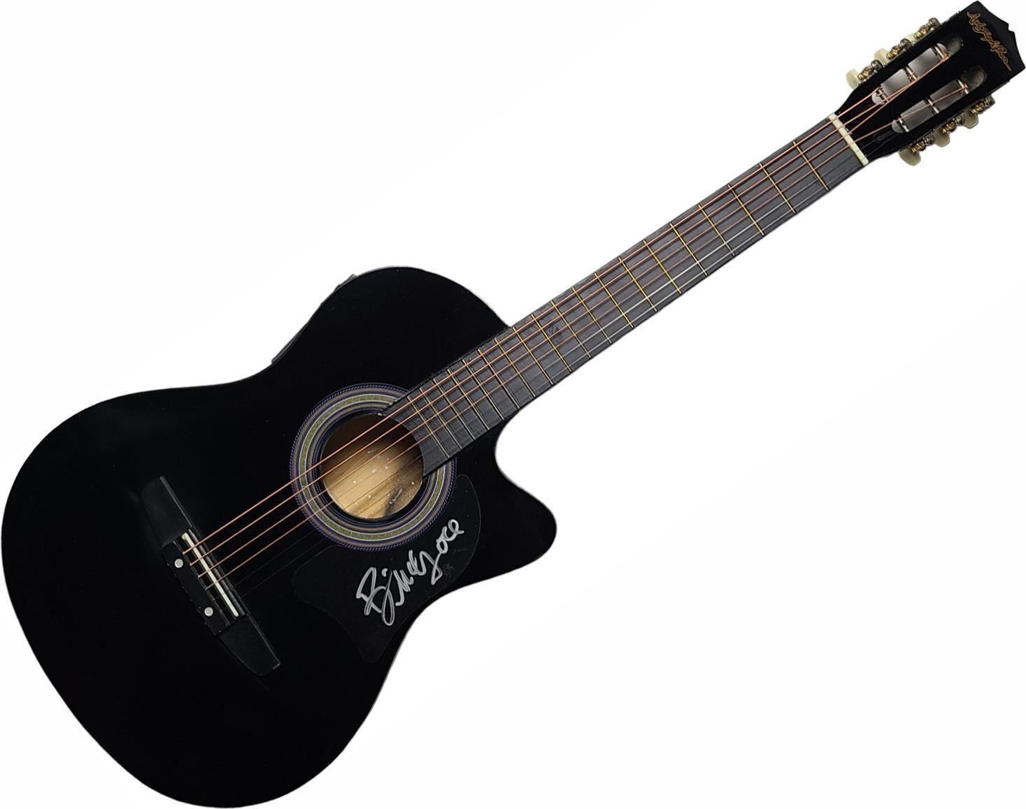 Brian McComas Signed Autographed Acoustic Electric Guitar JSA Auction LOA