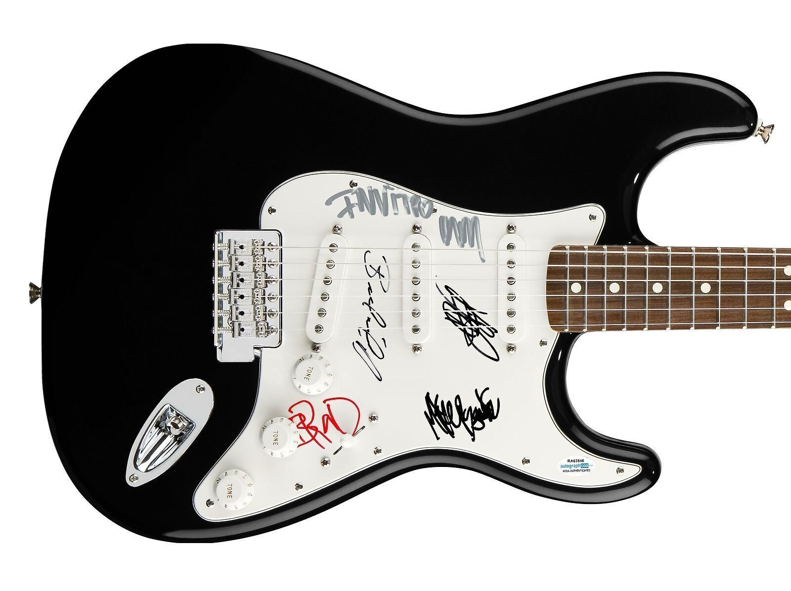 Invitro Signed Autographed Guitar ACOA