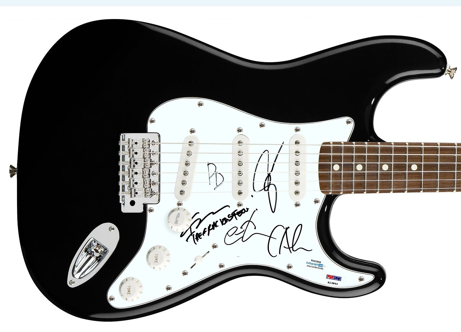 The Gracious Few Signed Autographed Guitar ACOA