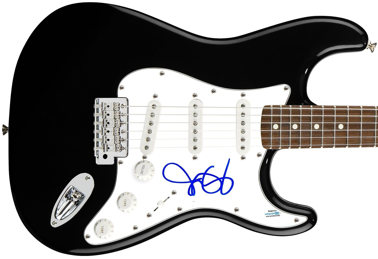 Jenny McCarthy Signed Autographed Guitar ACOA