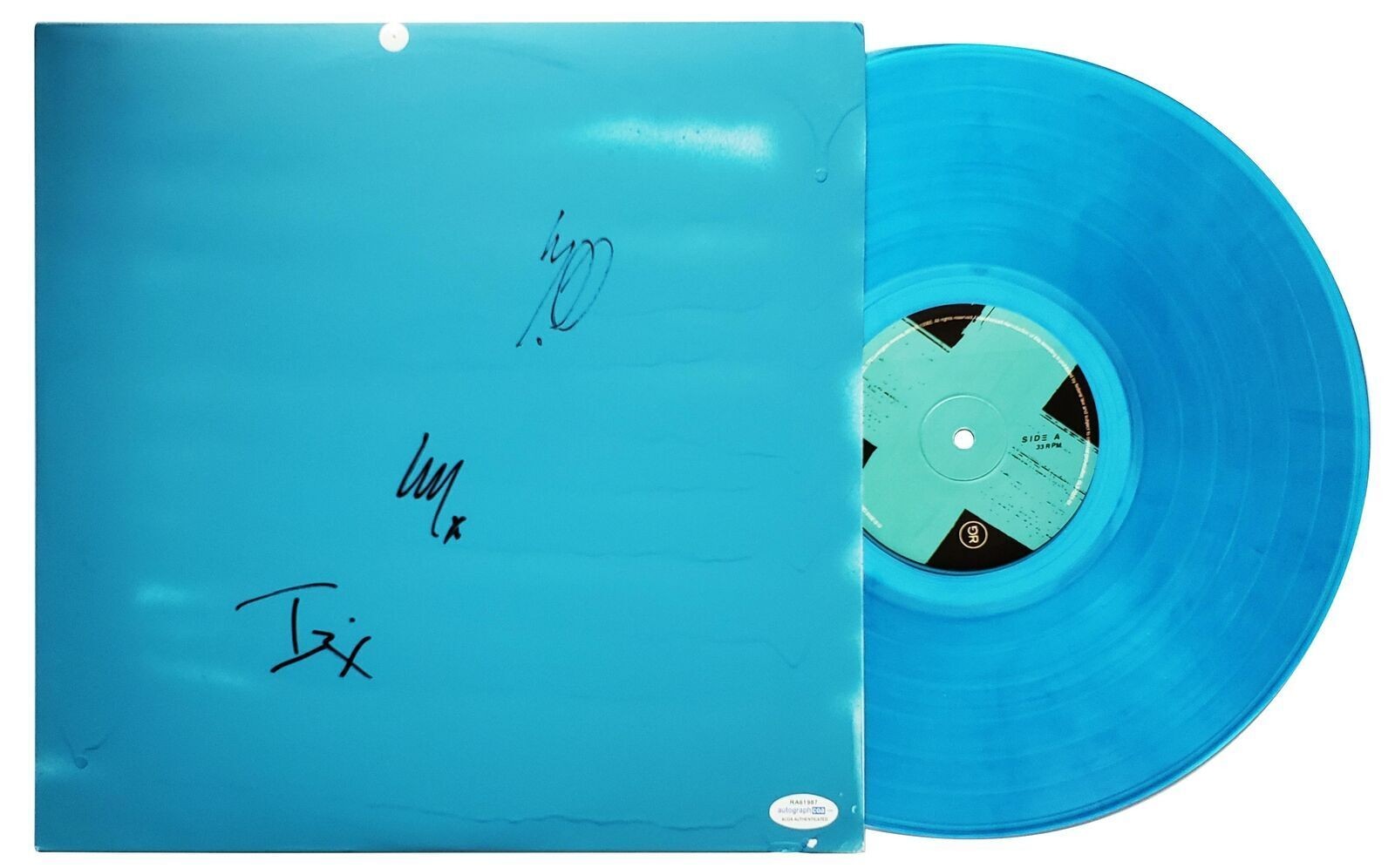 Chvrches Signed Hand Painted Custom Ltd Edition X3 Autographed Album Record LP